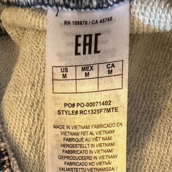 rag & bone Miramar Terry Wide Leg Jeans sweatpants denim medium cotton - Picture 11 of 13